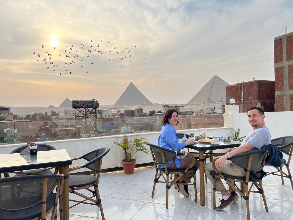 Eagles Pyramids View Hotel Kafret el-Gabal Екстериор снимка