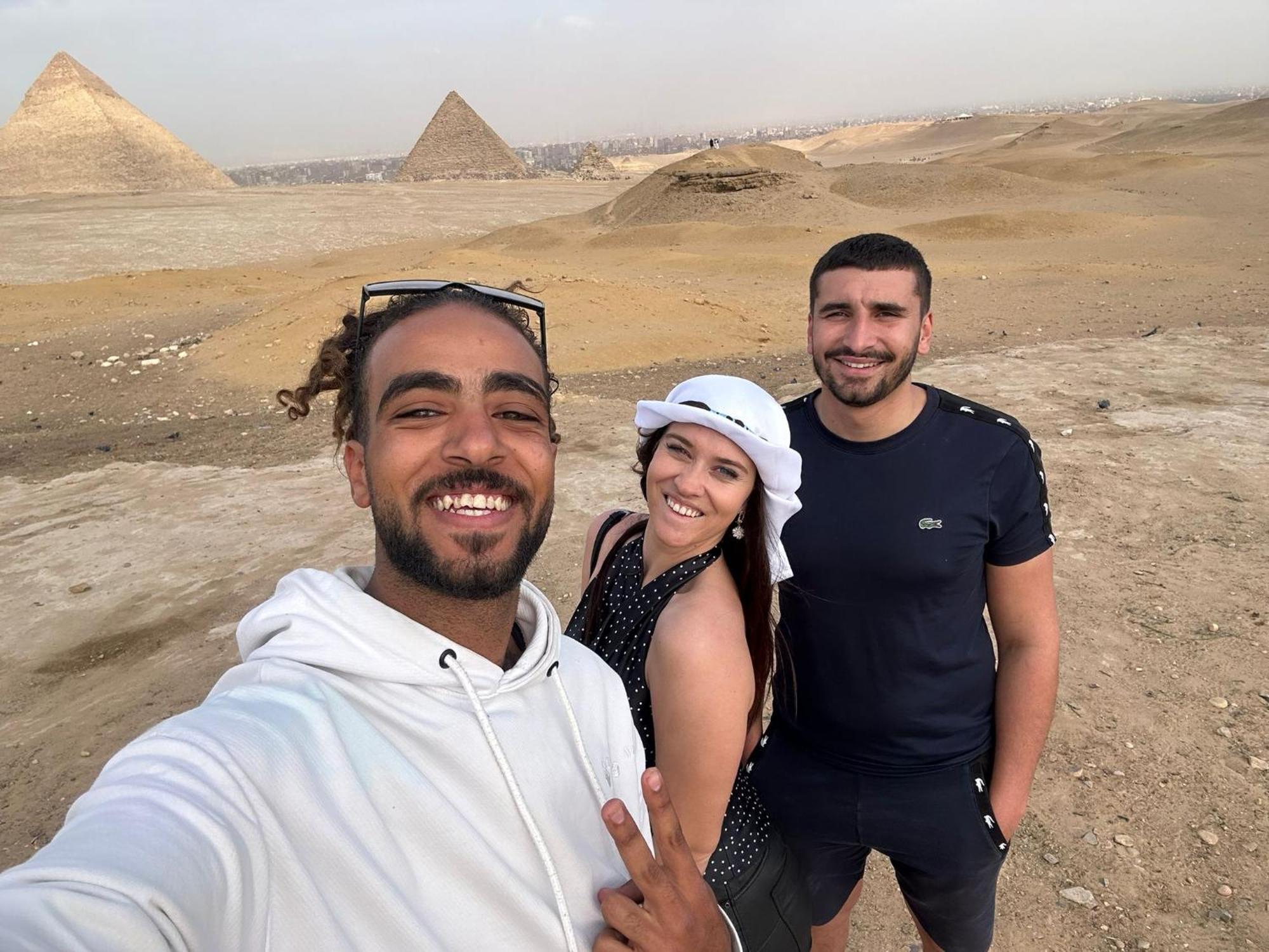 Eagles Pyramids View Hotel Kafret el-Gabal Екстериор снимка