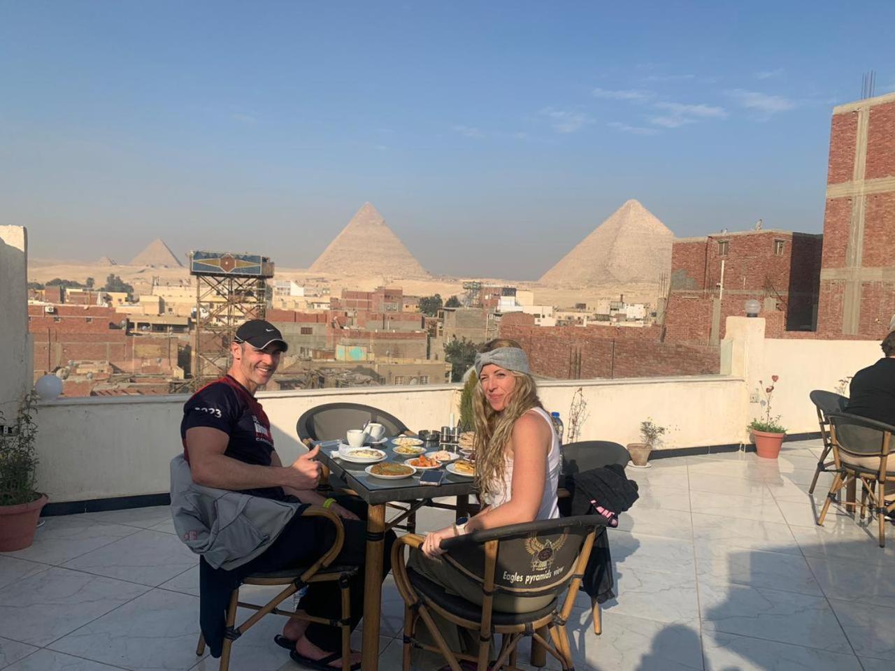 Eagles Pyramids View Hotel Кайро Екстериор снимка