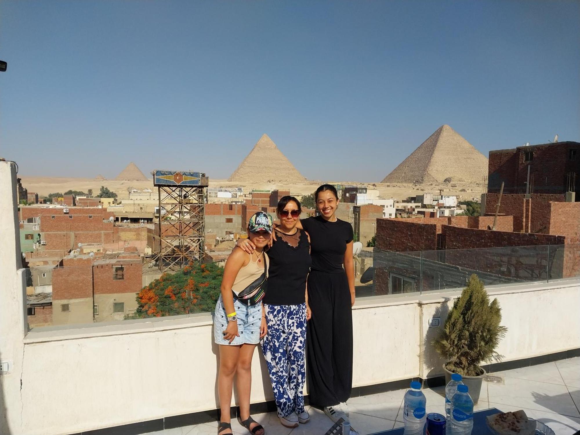 Eagles Pyramids View Hotel Kafret el-Gabal Екстериор снимка