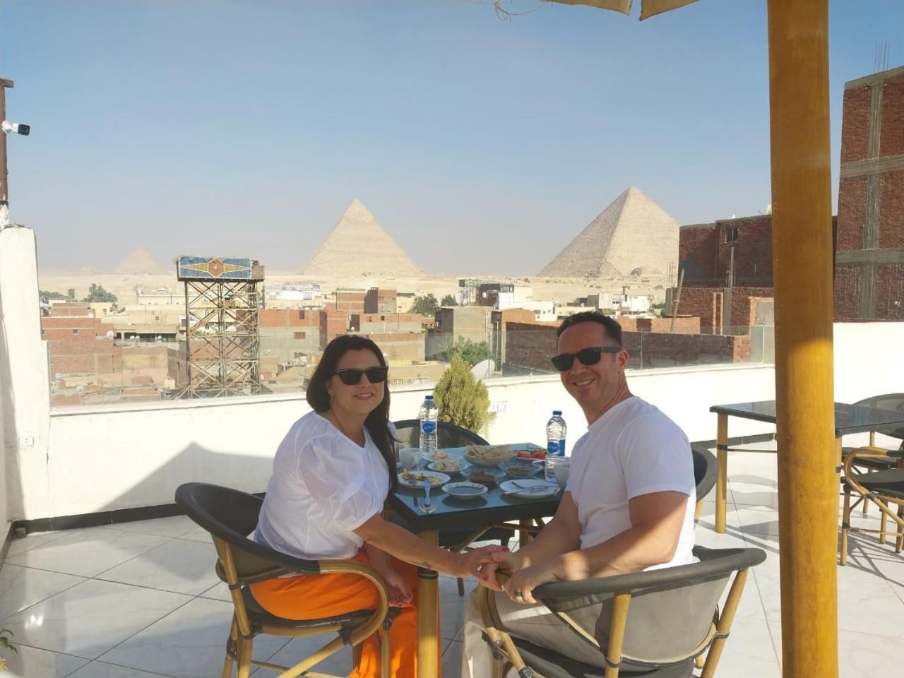 Eagles Pyramids View Hotel Кайро Екстериор снимка