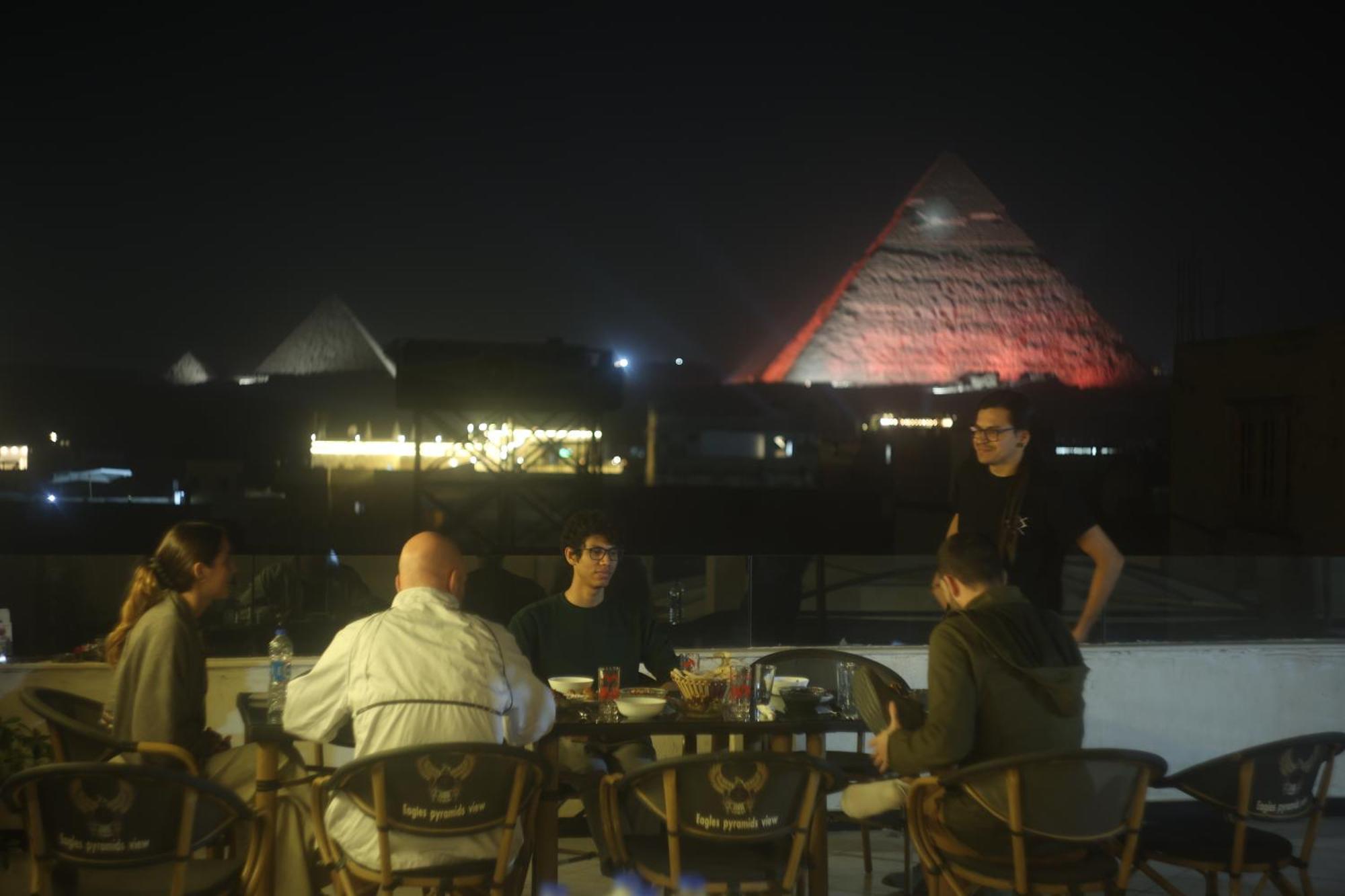 Eagles Pyramids View Hotel Kafret el-Gabal Екстериор снимка
